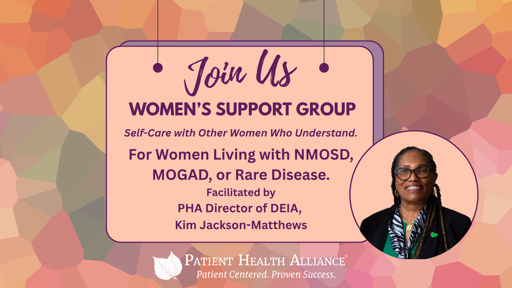 Women's Support Group facilitated by Kim Jackson-Matthews